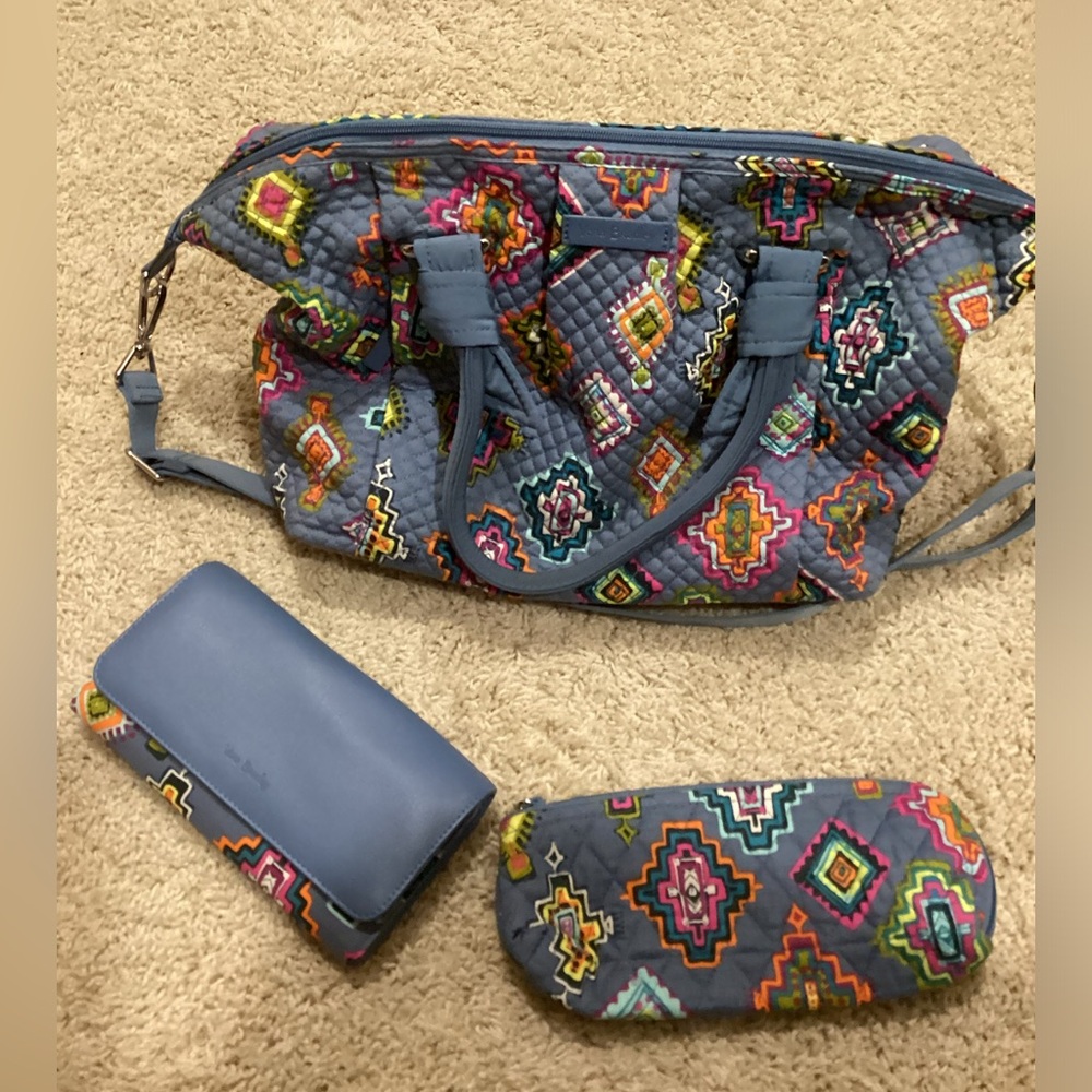 VERA BRADLEY 3 piece set.